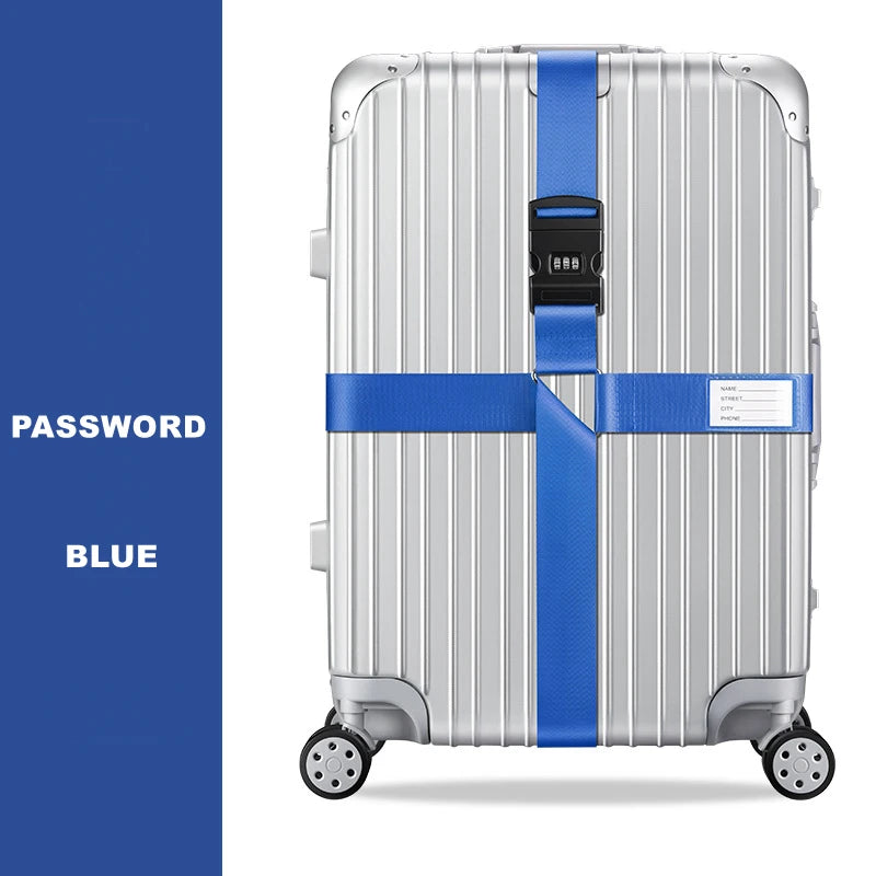Sangle croisée avec ou sans code antivol Embarquement bagages