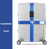 Sangle croisée avec ou sans code antivol Embarquement bagages