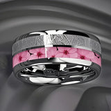 Nature Mood bague unisexe 8 mm