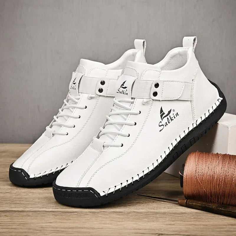 Bristol Edge baskets montantes homme cuir respirant - chaussures homme GoHappy