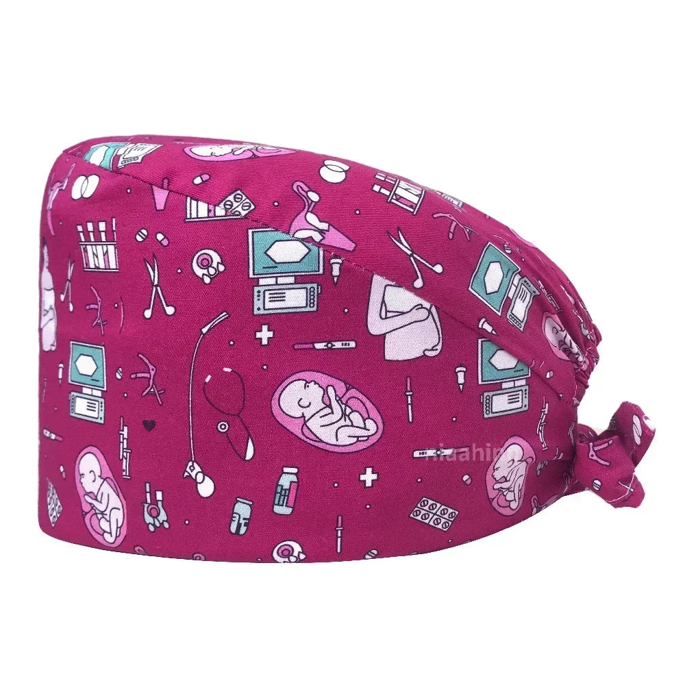 Calot coton de travail ajustable