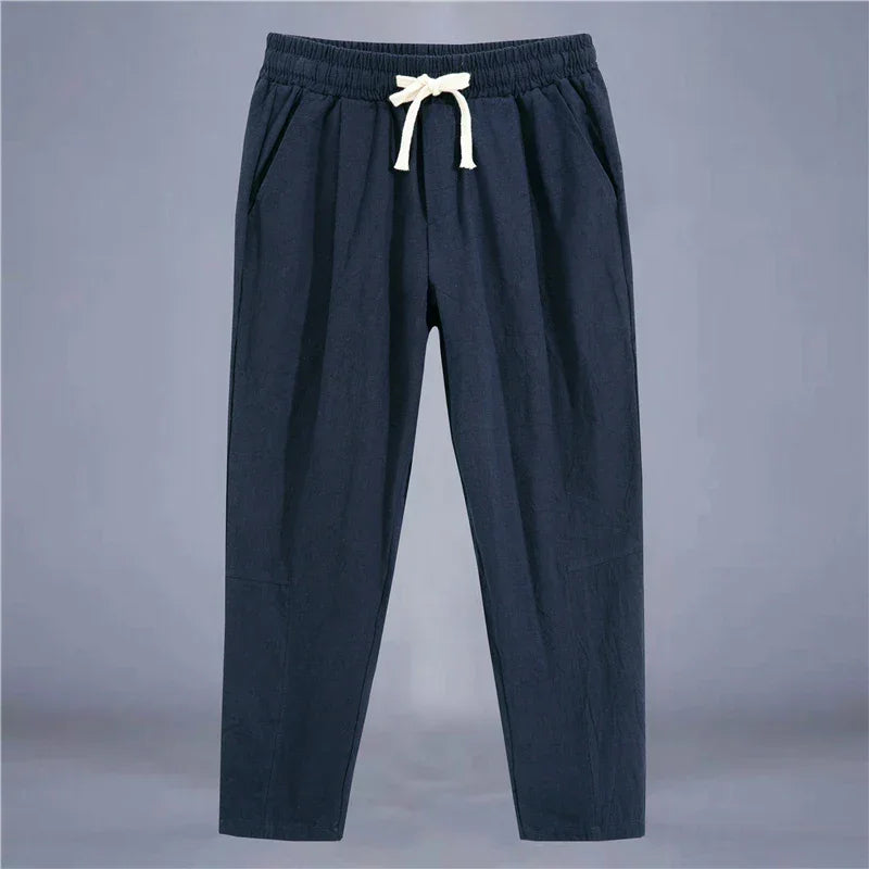 Kyoto Flow pantalon homme ample taille coulissante