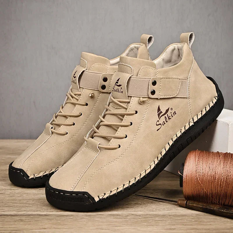 Bristol Edge baskets montantes homme cuir respirant - chaussures homme GoHappy