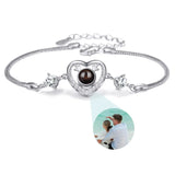 Bracelet Photo Gravé Projection Personnalisable