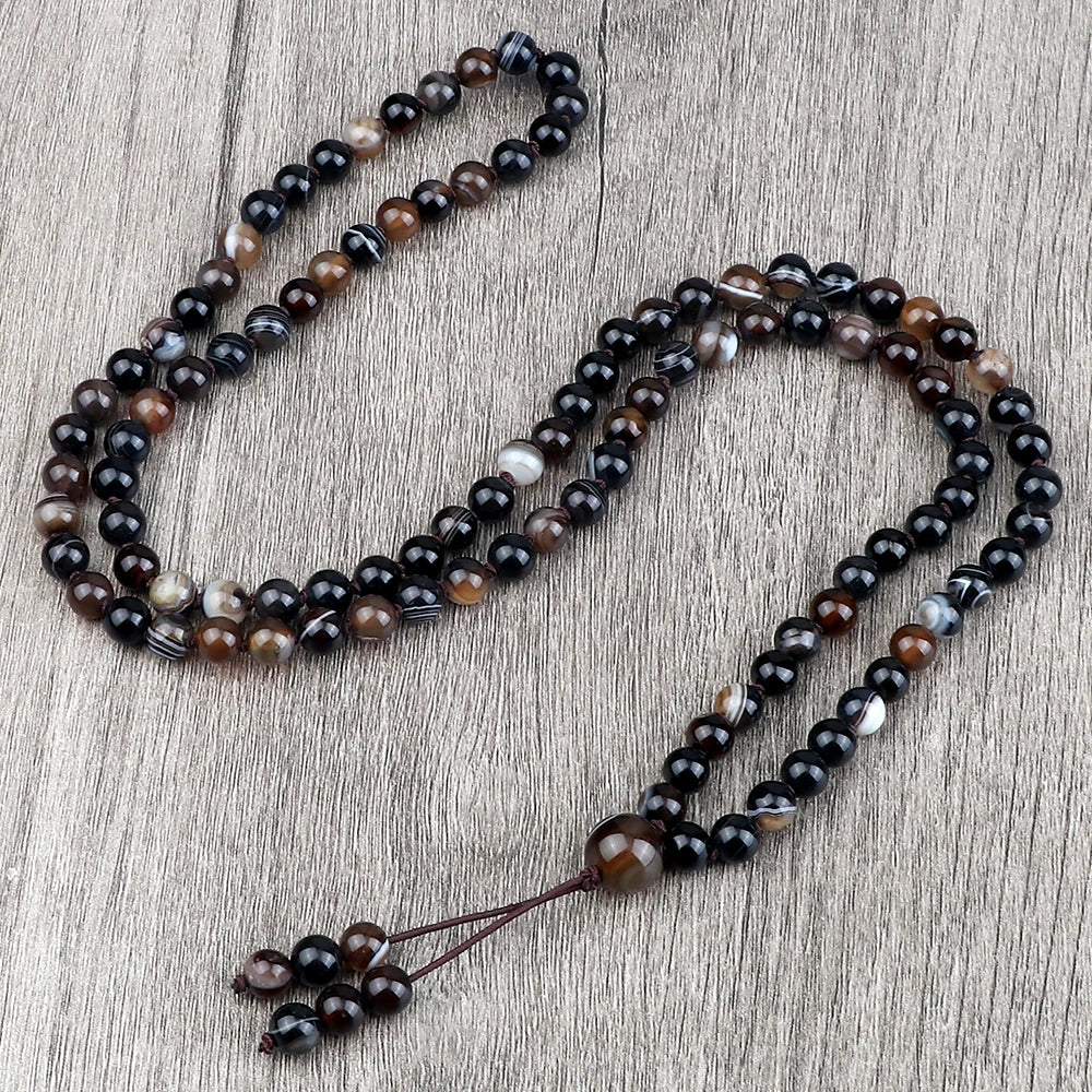 Atlas Stones colliers 108 perles pierres naturelles