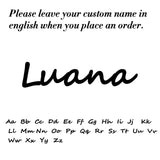 Collier Prénom sur Mesure Femme Or Argent Bijou Romantique Chic