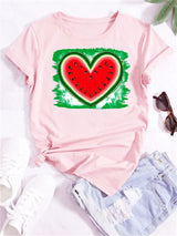 T-shirts roses femme esprit plage fraîcheur et légèreté