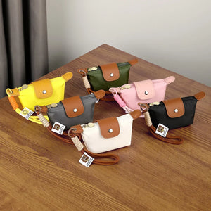 Mini porte-monnaie multifonction avec dragonne et fermeture éclair - porte-monnaie multifonctions GoHappy