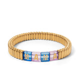 Candy Love bracelet femme élastique bohème coloré