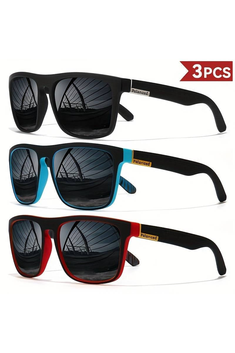 Set de 3 Paires de Lunettes Polarisantes