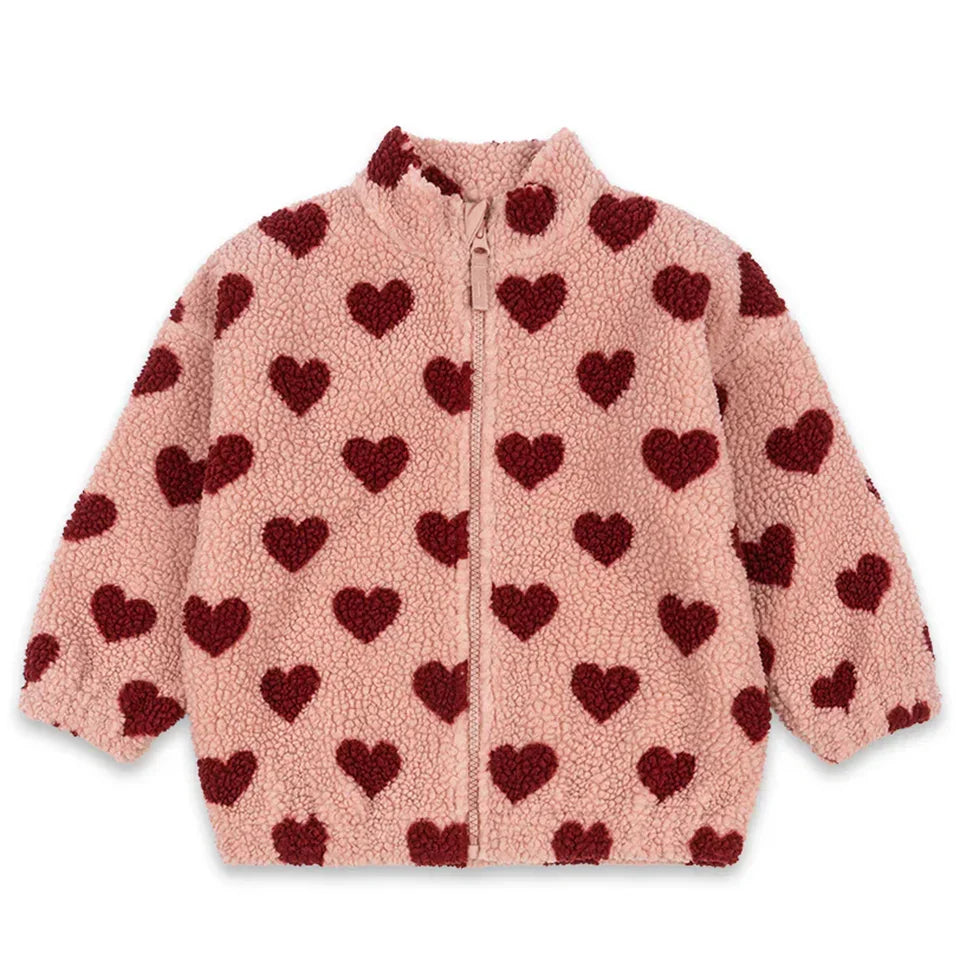 Veste Polaire Enfant Motifs Cartoon Laine Agneau 18 mois à 9 Ans
