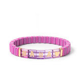 Candy Love bracelet femme élastique bohème coloré