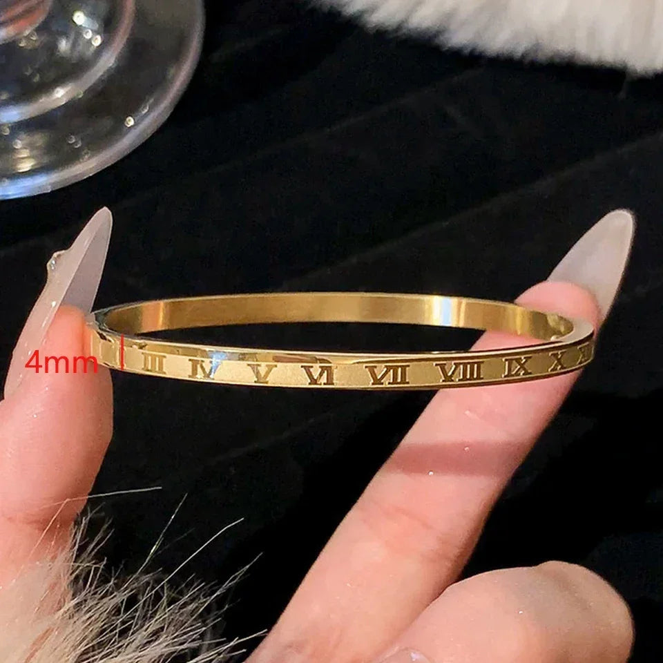 Riviera Glow bracelets joncs femme zircon empilables - bracelet femme GoHappy