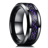 Bagues Iron Soul Homme Anneau Large Multicolore Collection - bague homme GoHappy