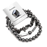 Bracelets Pierres Naturelles Empilables Set 3-5 Bohème 19cm