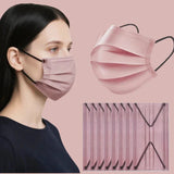 Masques Color Protect Jetables 4 Couches Respirants Unisexe - masque GoHappy