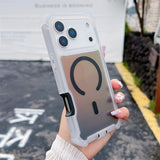 Neon Cloud coque iPhone 17 couleur changeante MagSafe