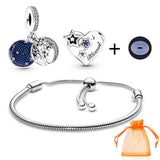 Bracelet 2 Charms Minimaliste