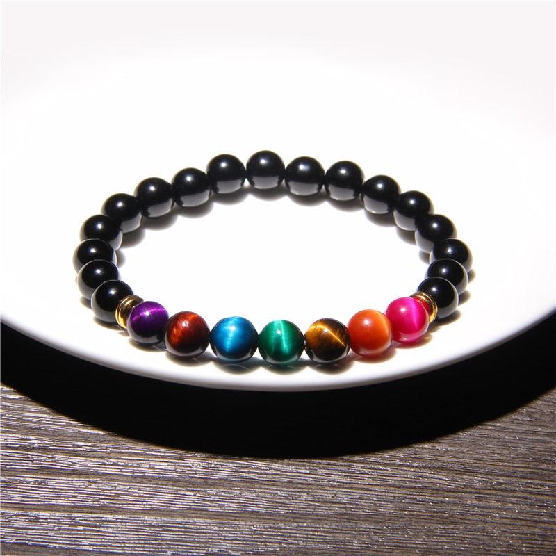 Bracelet Reiki des 7 Chakras Guérison et Équilibre