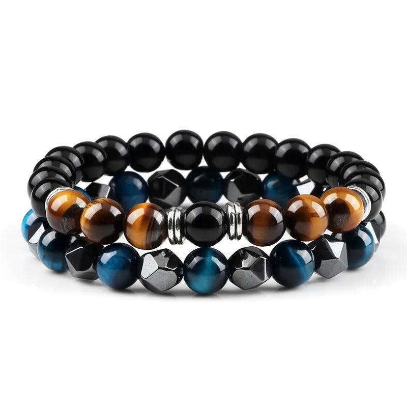 Bracelet Luxe Triomphe en Pierres Naturelles