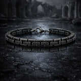 Bracelet Homme Maillons Épais Acier Street Style Gris Argenté Rock - bracelets métal homme GoHappy